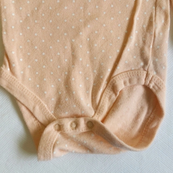 circo 2-pack long sleeve bodysuit diaper shirt bundle 0-3 months baby girl - Picture 4 of 12